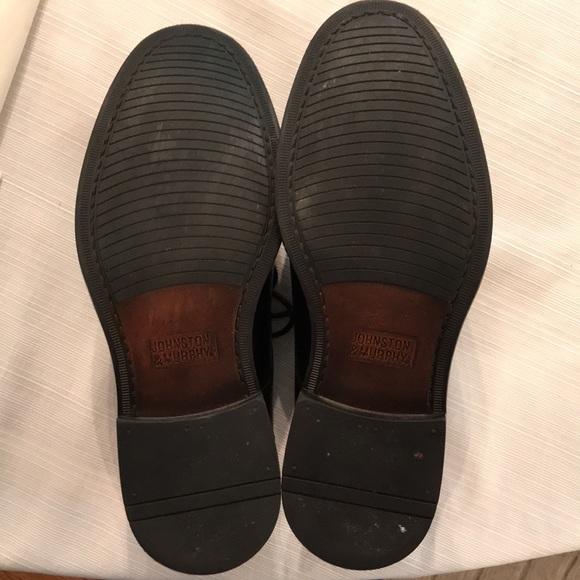 Johnston and Murphy cap toe black shoes - 8M - Picture 6 of 6